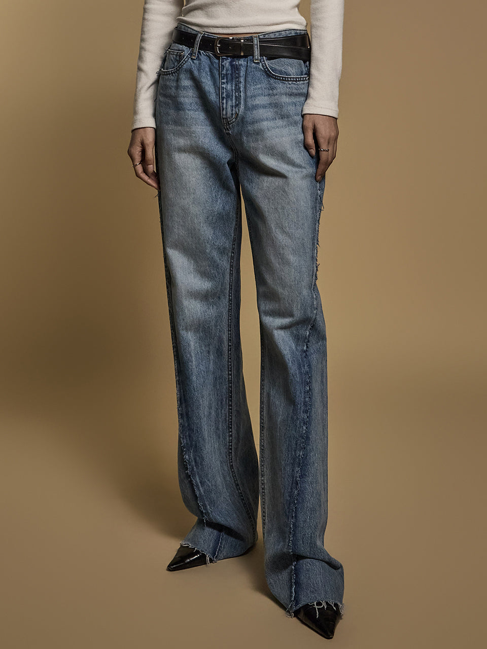 PJ551 カットオフジーンズ*Lサイズ追加版*