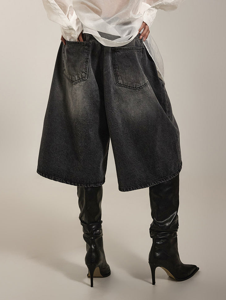 PJ563 バミューダジーンズ