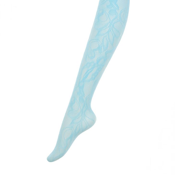 RE-357 Lace Jacquard Stockings