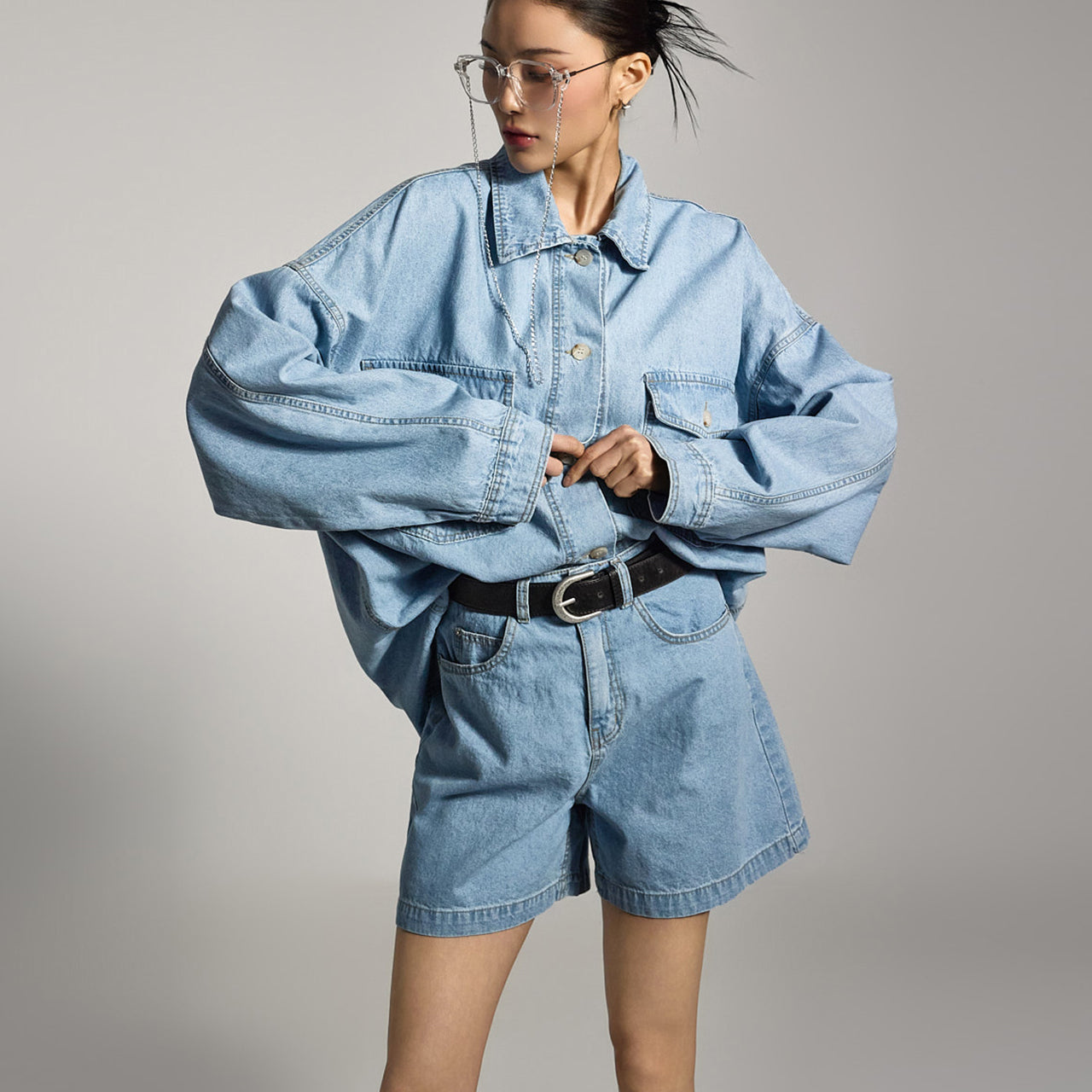 S756 Denim Shirt
