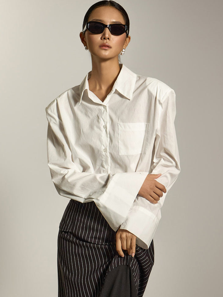 S765 オーバーサイズフィットシャツ