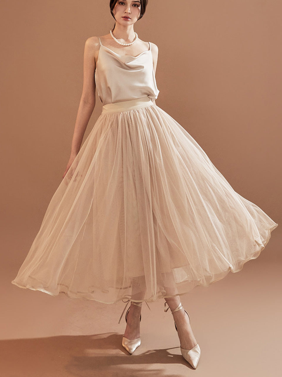 SK2705 薄纱半身裙