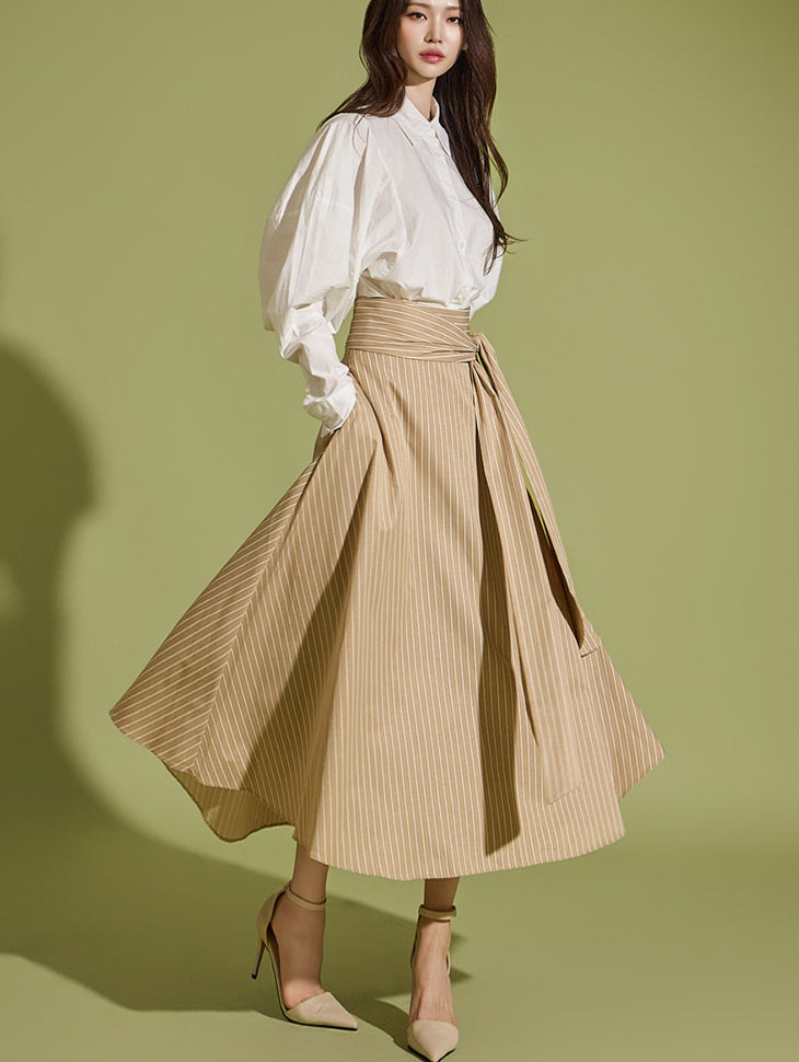 SK2797 ストラップ付きスカート