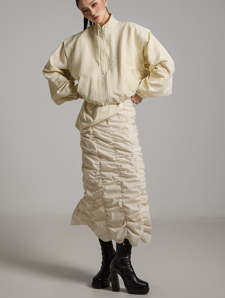 SK2942 シャーリングスカート