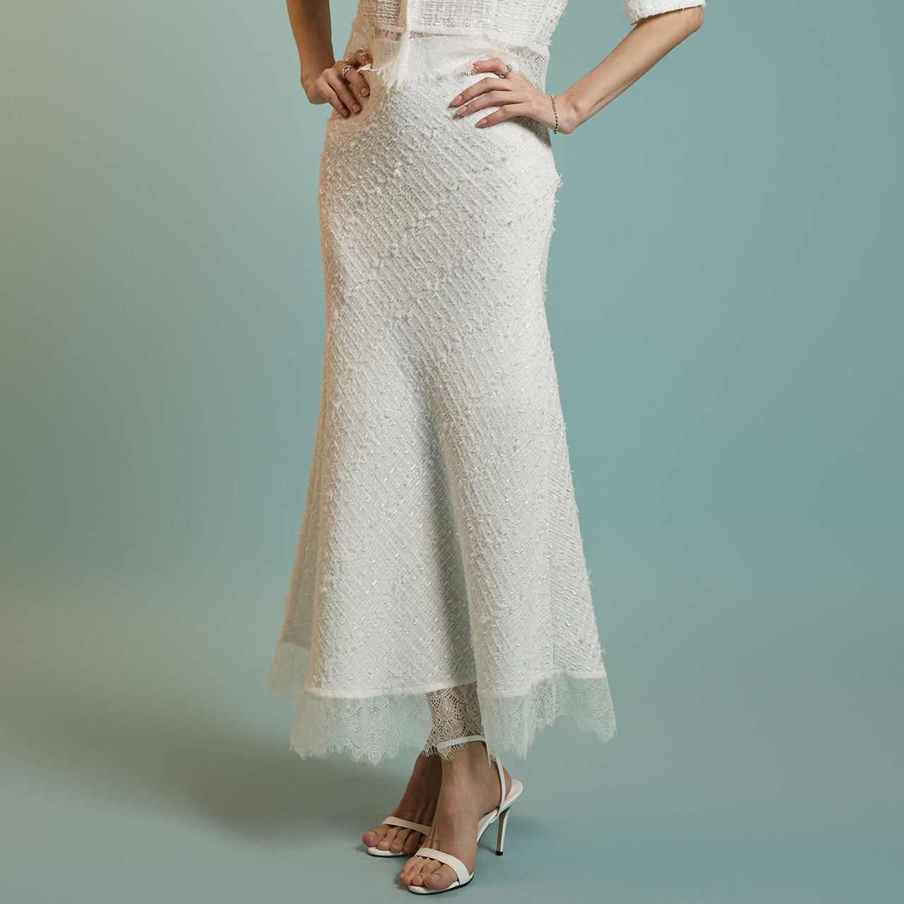 SK2970 ツイードスカート