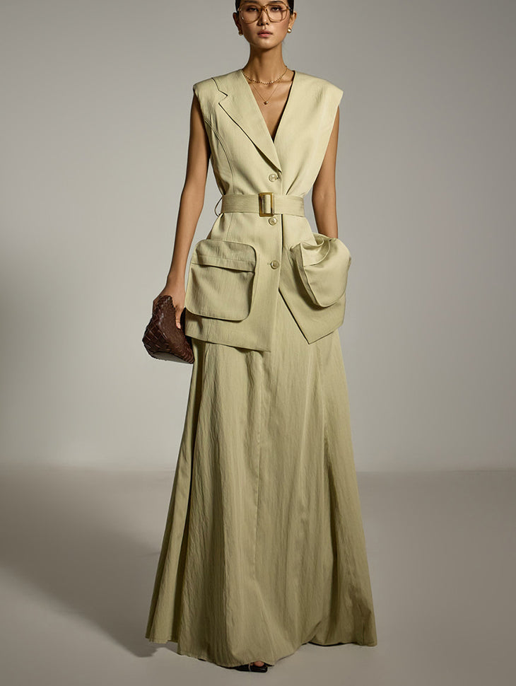 SK3000 マキシフレアスカート