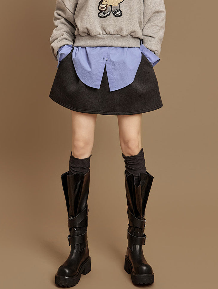 SK3119 Pintuck Skirt