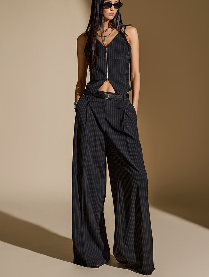 TP1922 ストライプベスト&スラックスセット