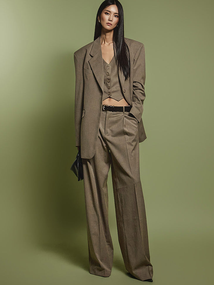 TP1947 ジャケットベスト&スカートセット