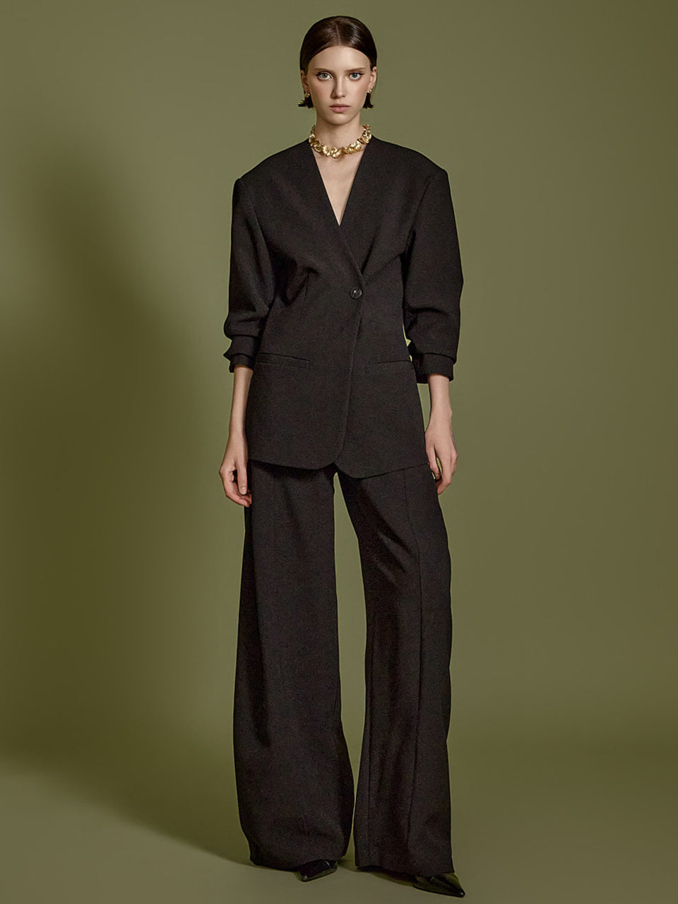 TP1952 夹克和休闲裤套装