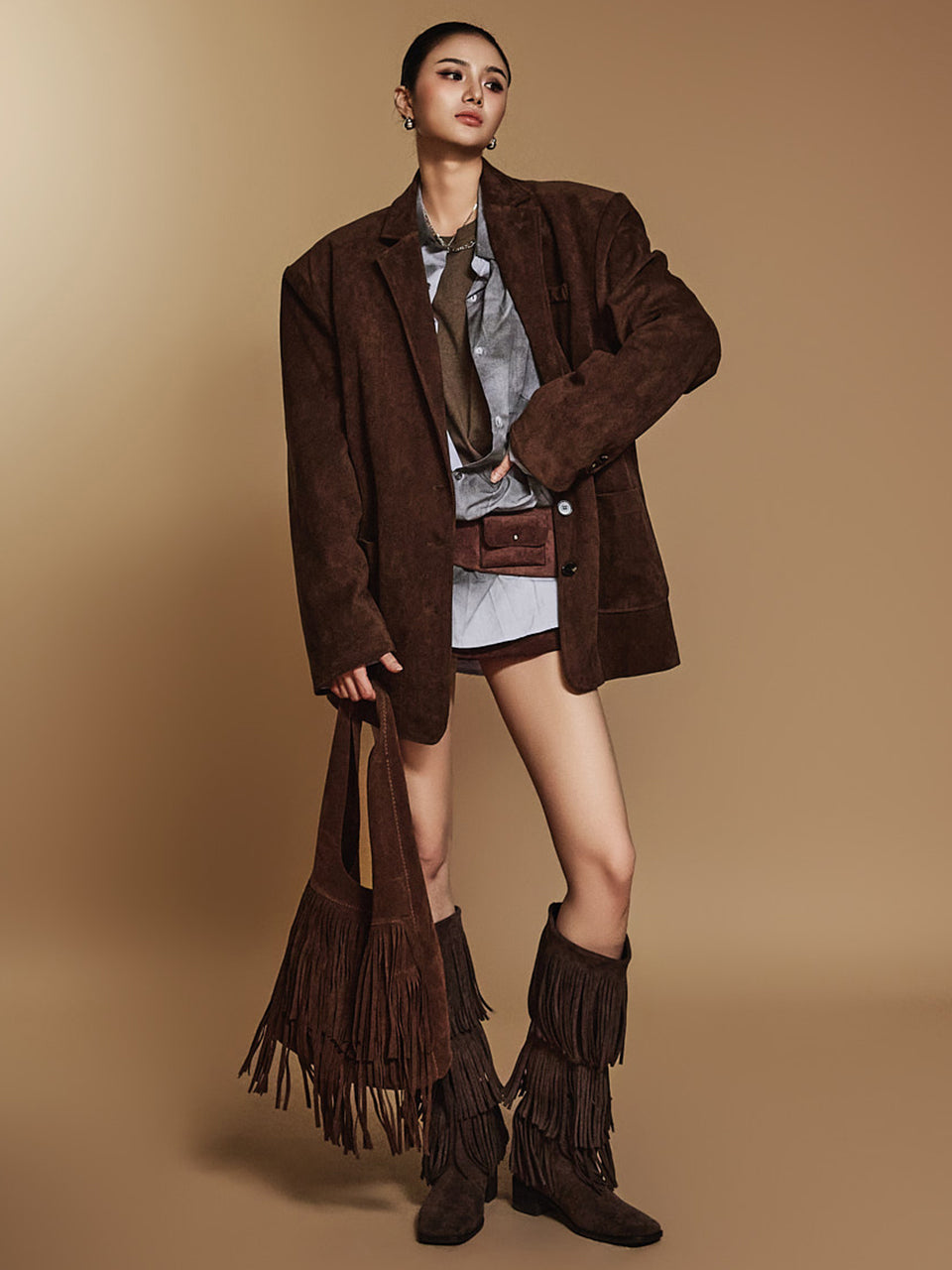 TP1955 夹克和裙子套装