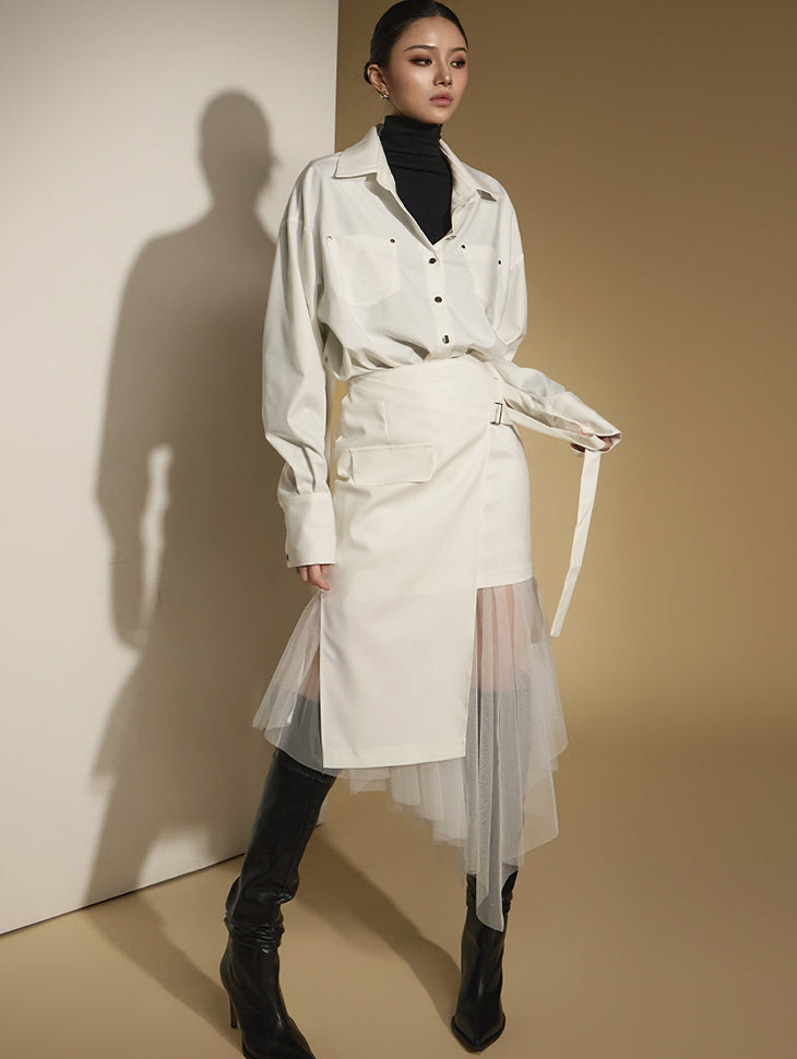 TP2025 衬衫裙套装