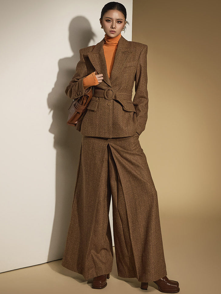 TP2027 夹克休闲裤套装