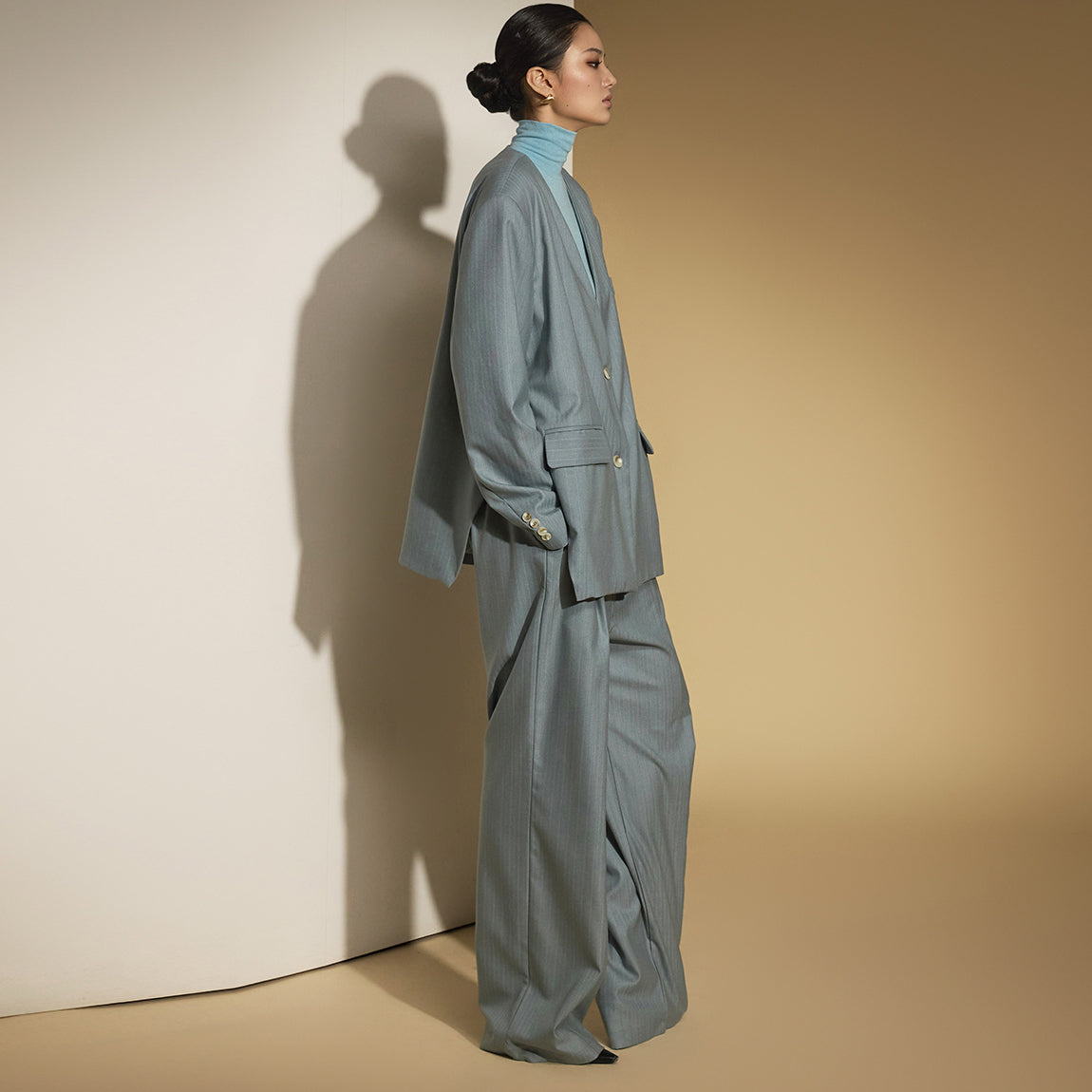 TP2028 夹克休闲裤套装