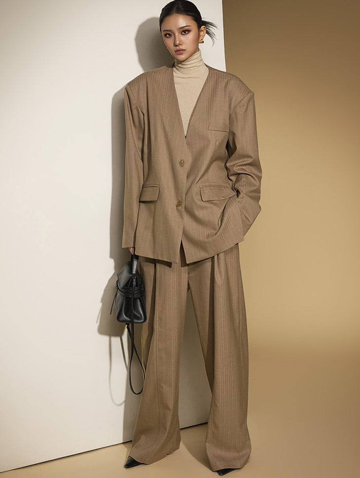 TP2028 夹克休闲裤套装