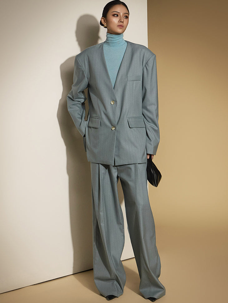 TP2028 夹克休闲裤套装