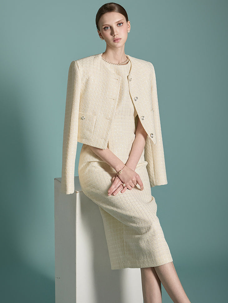 TP2032 夹克和连衣裙套装