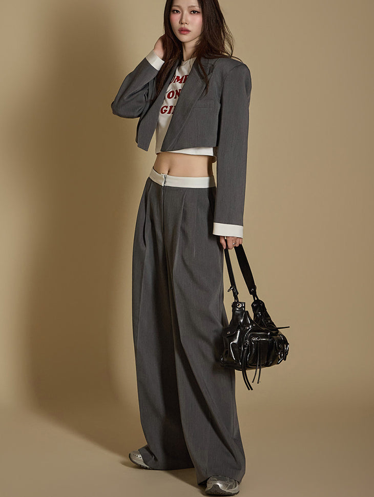 TP2034 夹克和休闲裤套装