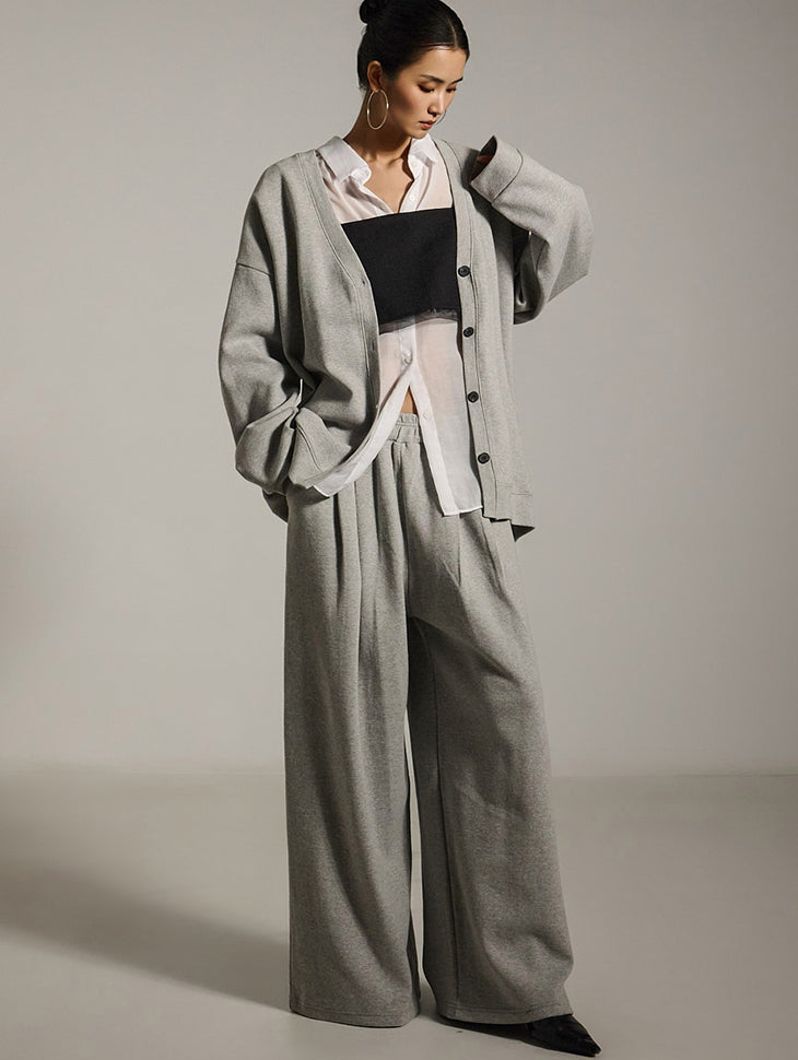 TP2047 开衫和裤子套装