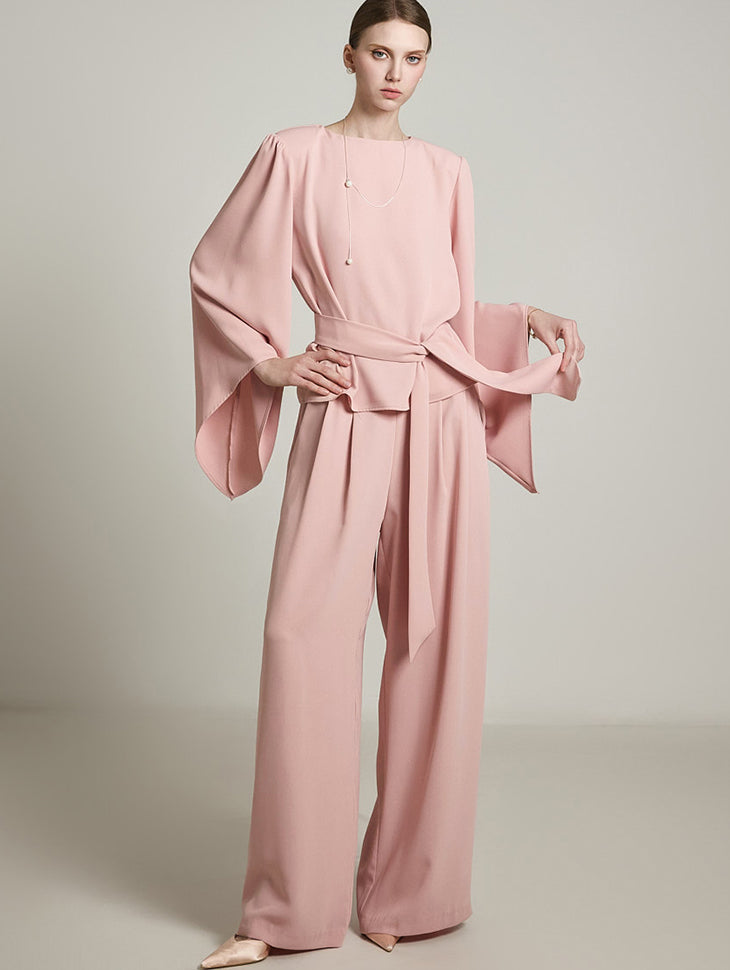 TP2055 ブラウス&スラックスセット