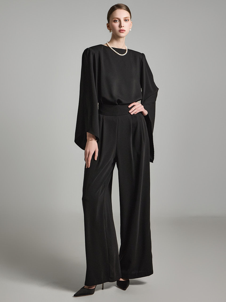 TP2055 ブラウス&スラックスセット