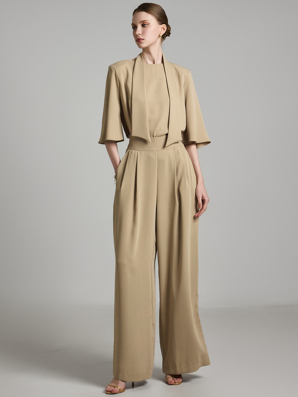 TP2060 Blouse and Slacks Set