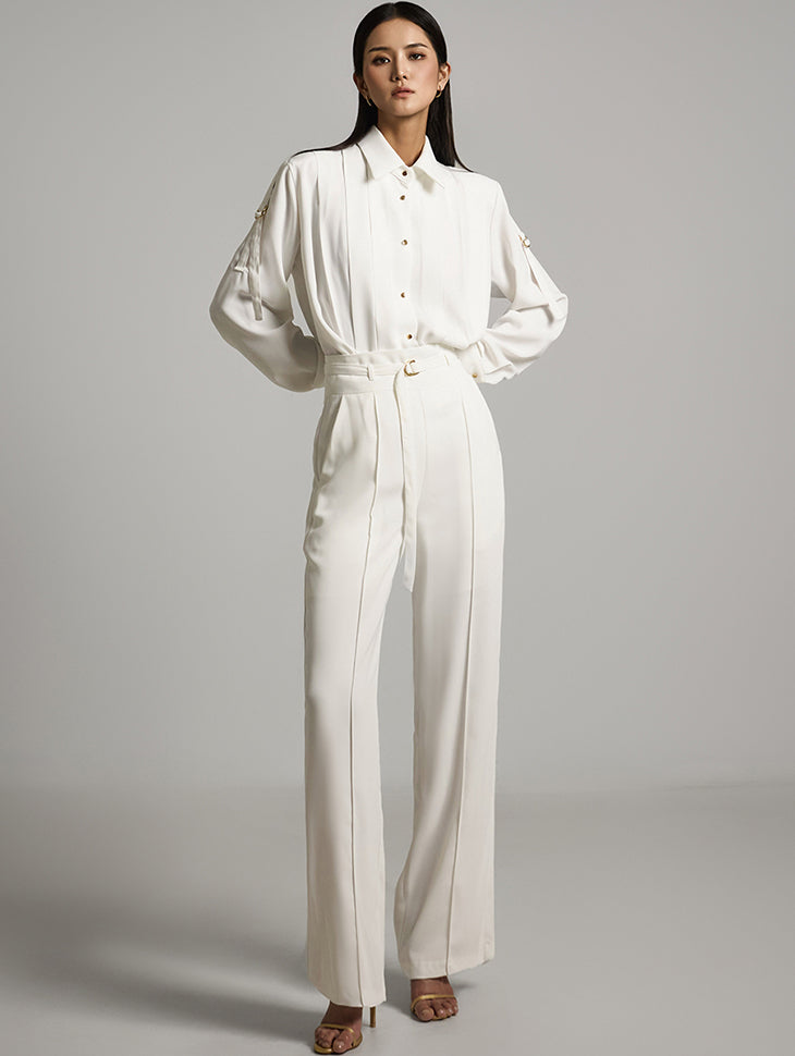 TP2082 衬衫和休闲裤套装