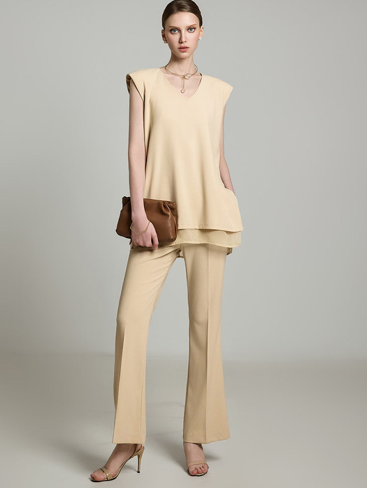 TP2150 衬衫和休闲裤套装