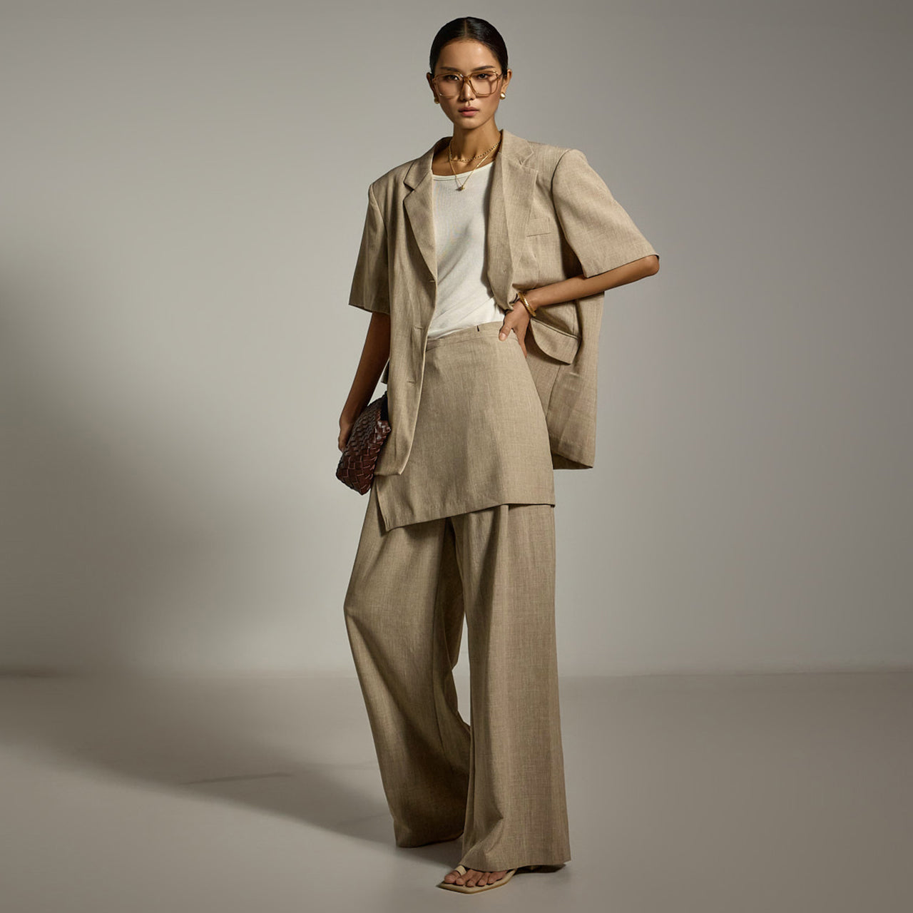 TP2154 ジャケット&パンツセット