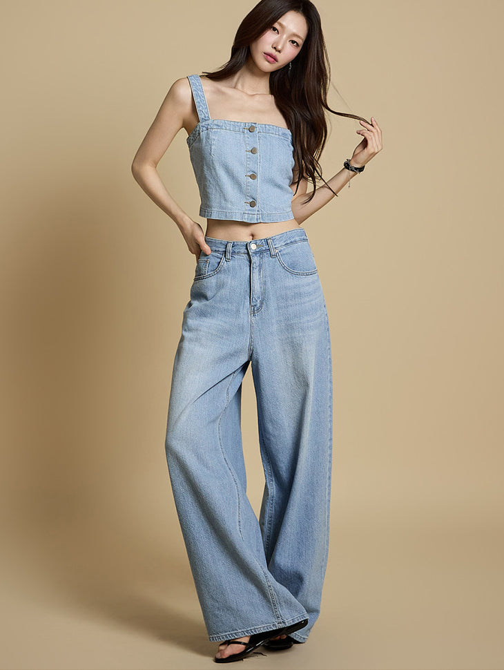 TP2167 ビスチェとジーンズセット