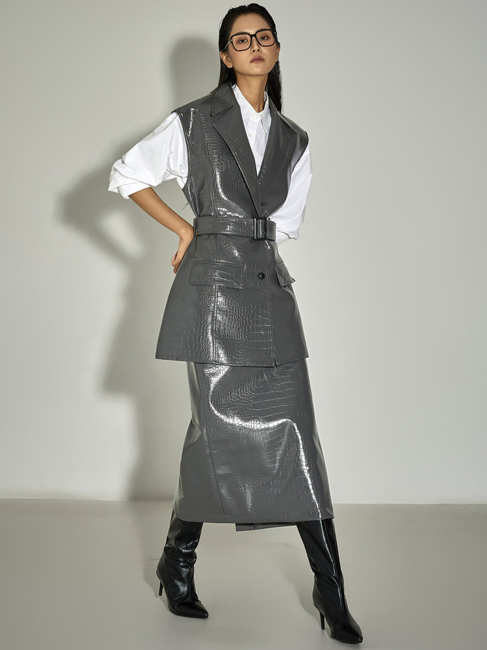 TP2248 Vest and Skirt Set