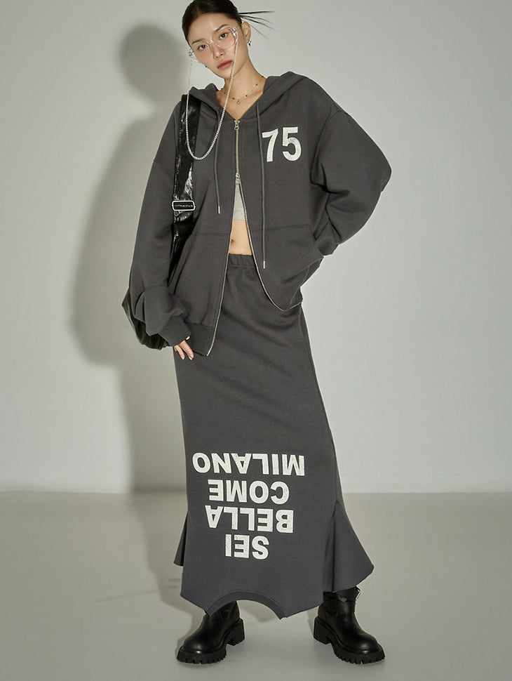 TP2253 Zip-Up and Skirt Set