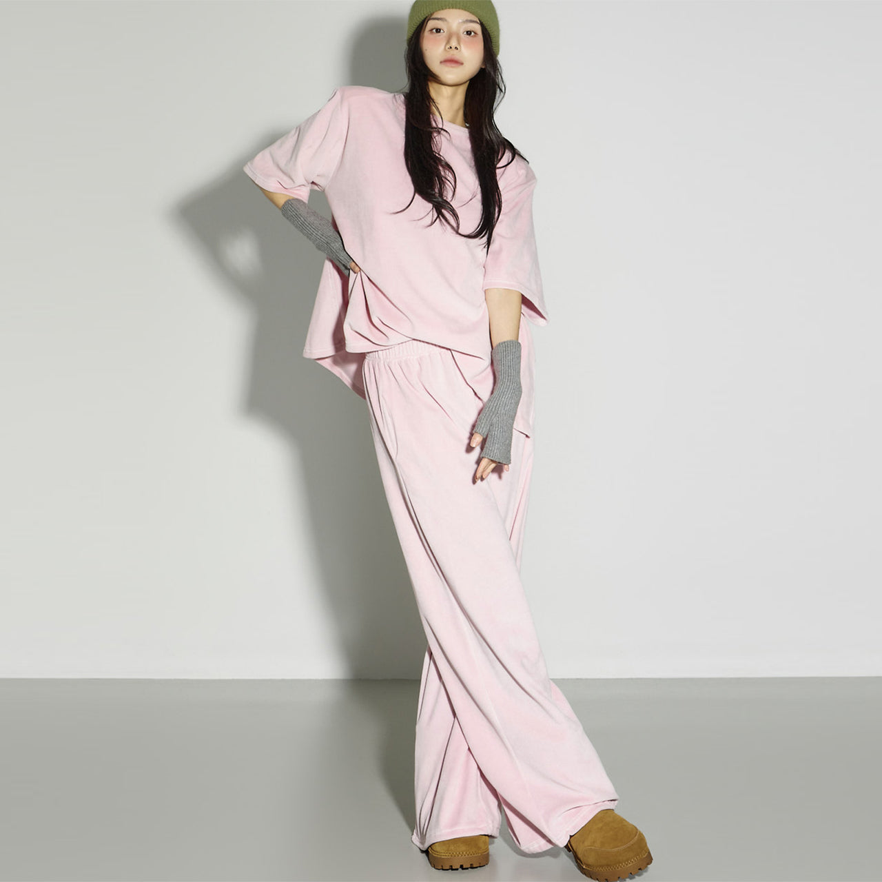 TP2296 Top and Sweat Pants Set