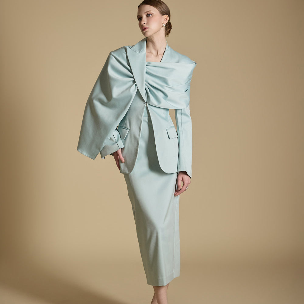 TP9163 夹克和裙子套装