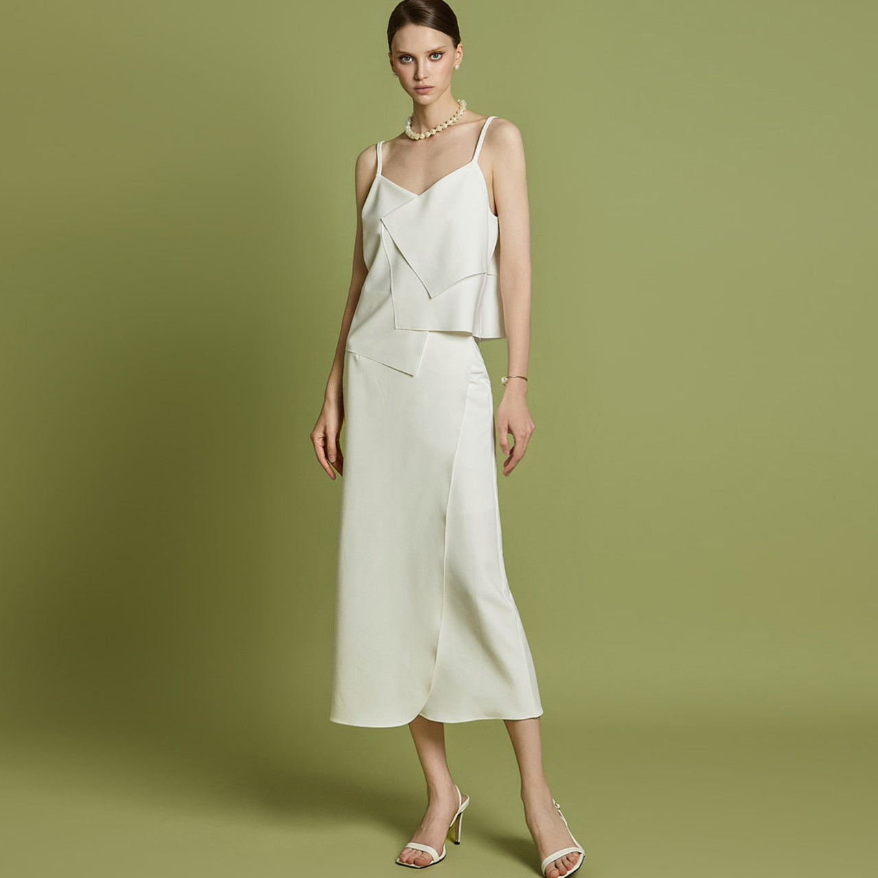 TP9177 ブラウス&スカートセット