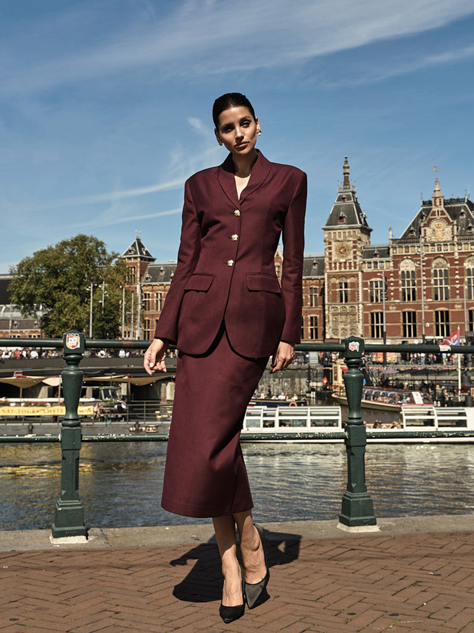 TP9183 Jacket and Skirt Set