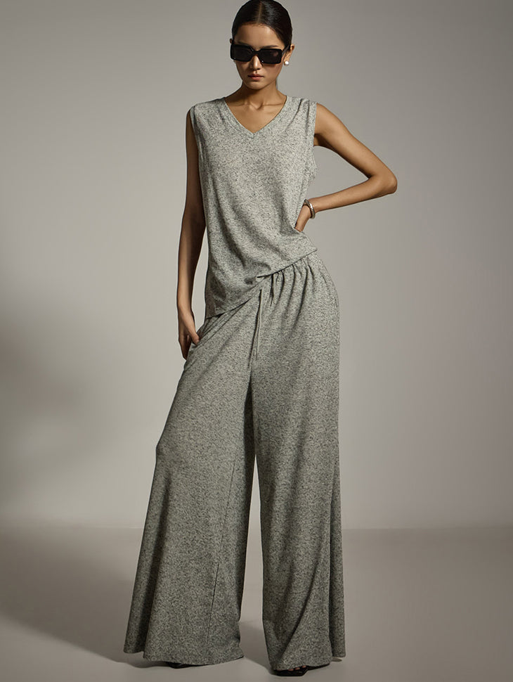 TR043 亚麻运动套装