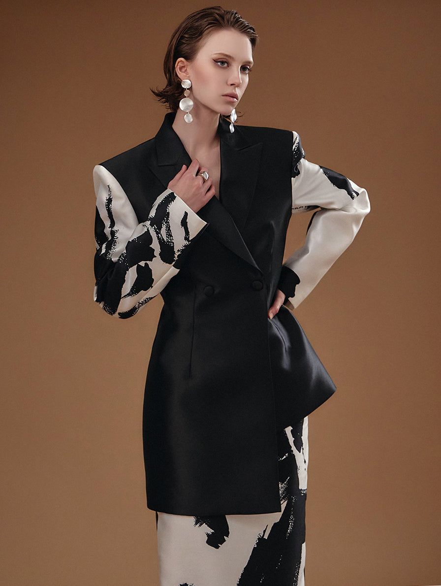 MBDJ020 拉绒不对称双层夹克