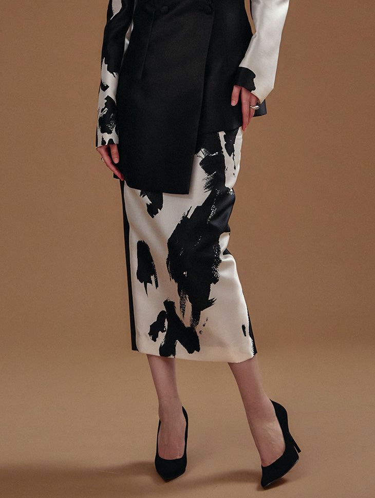 MBDSK004 拉绒长裙