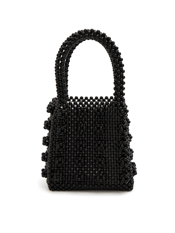 A-1547 Bead Mini Tote Bag (Pouch Set)