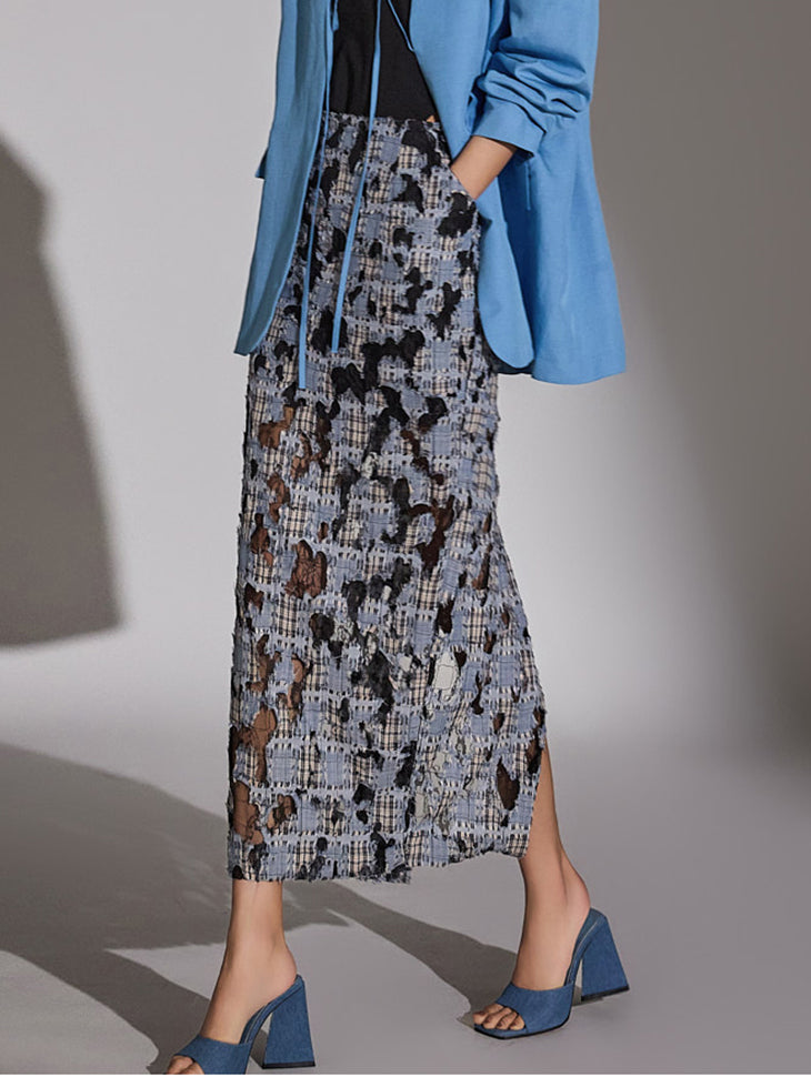 SK9239 チェックスカート