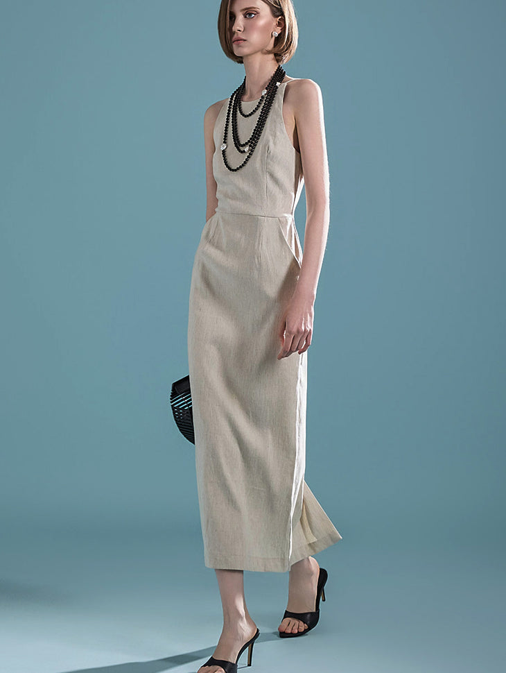 D5024 Linen Dress