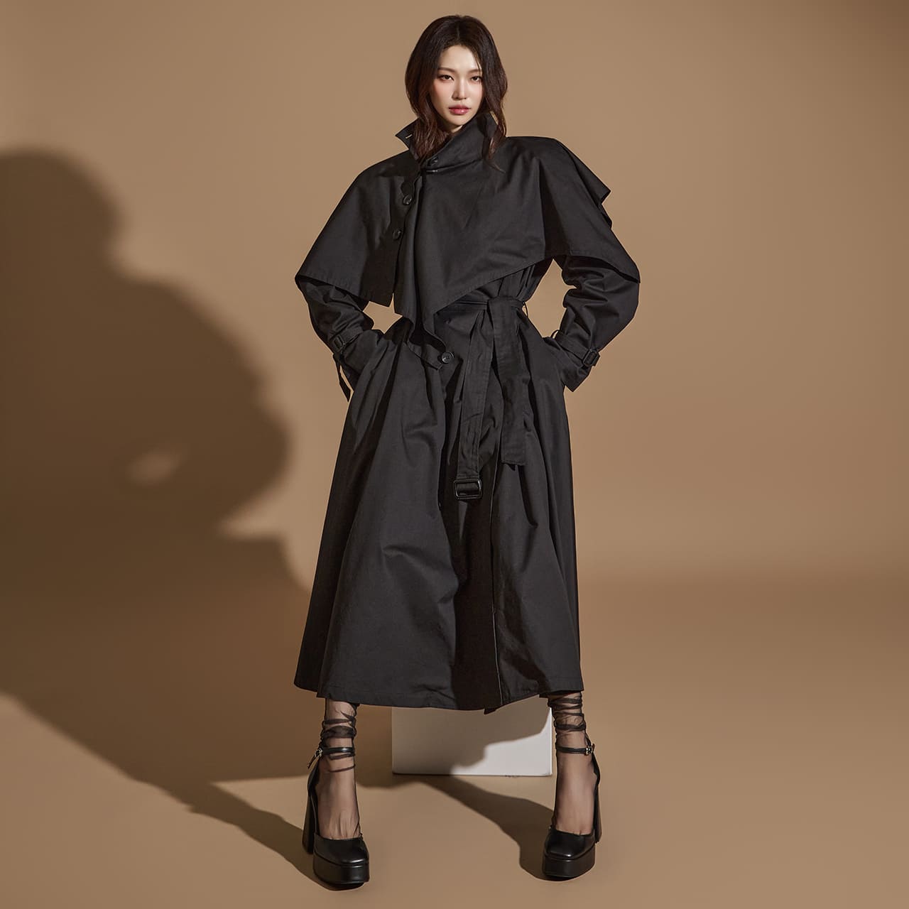 J2356 Belted Trench