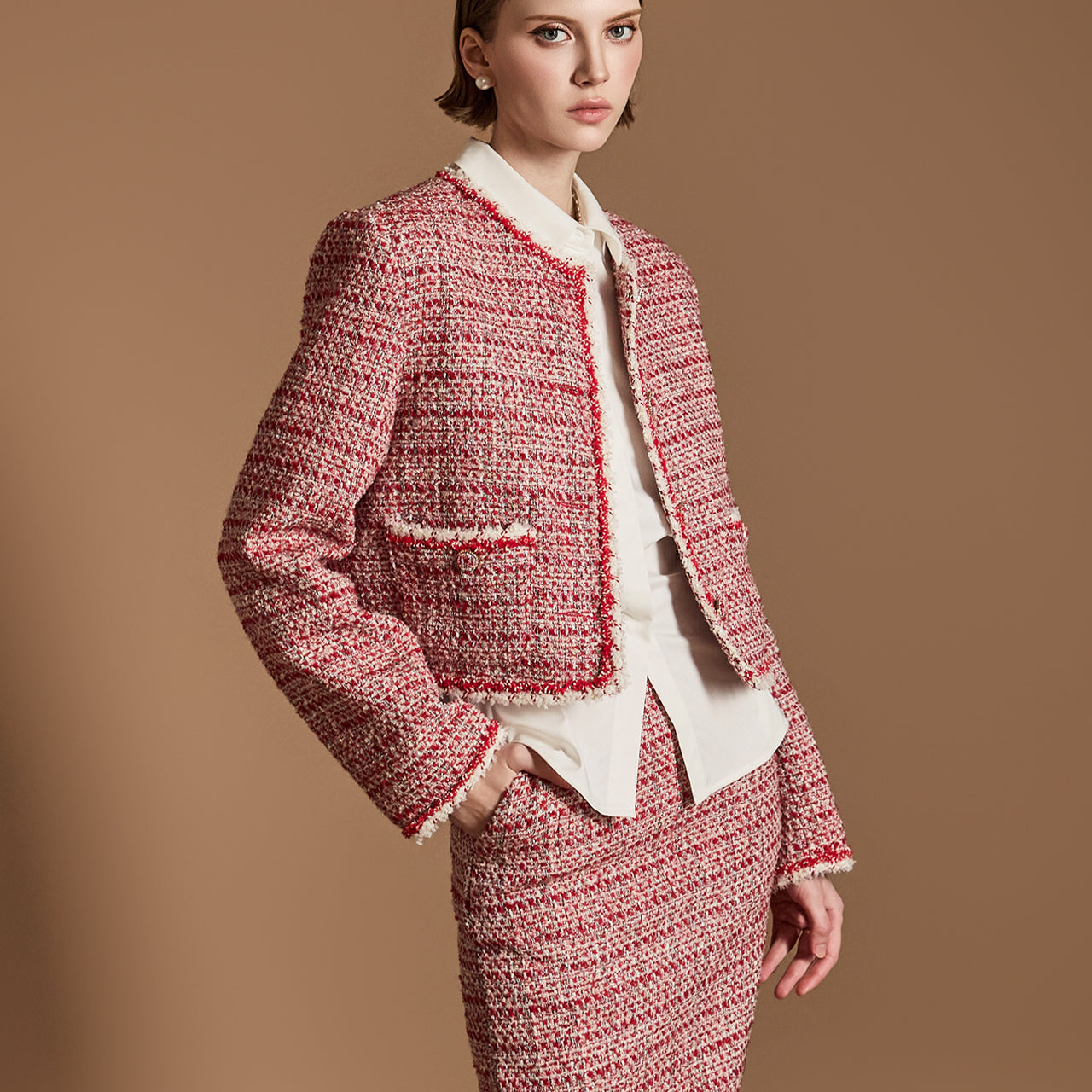 J2503 Tweed Jacket