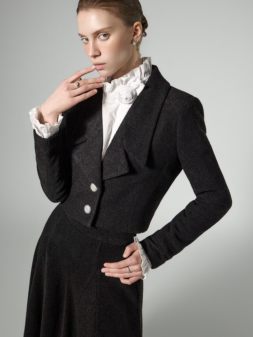 J3108 Soft Tweed Jacket