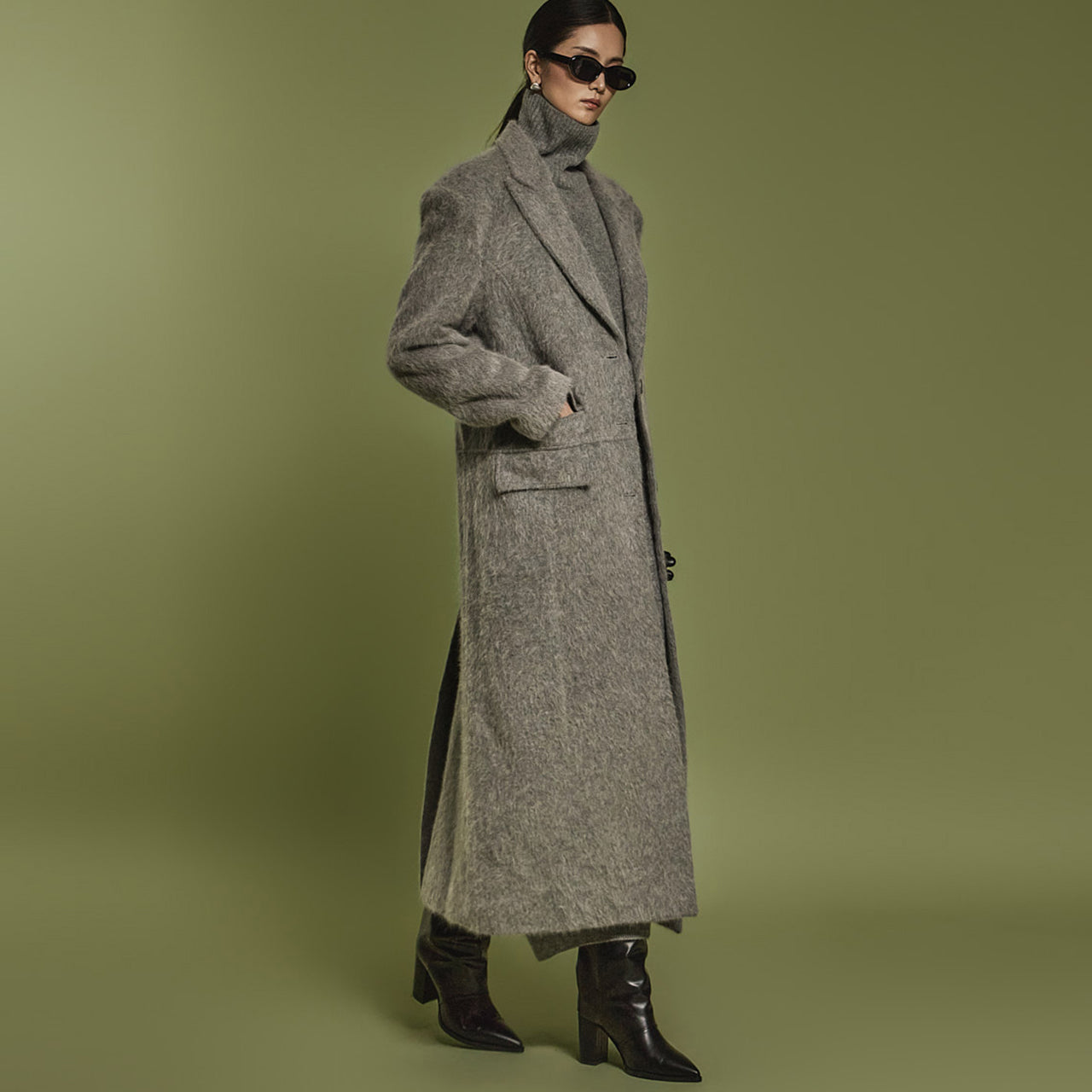 J2449 Wool Coat