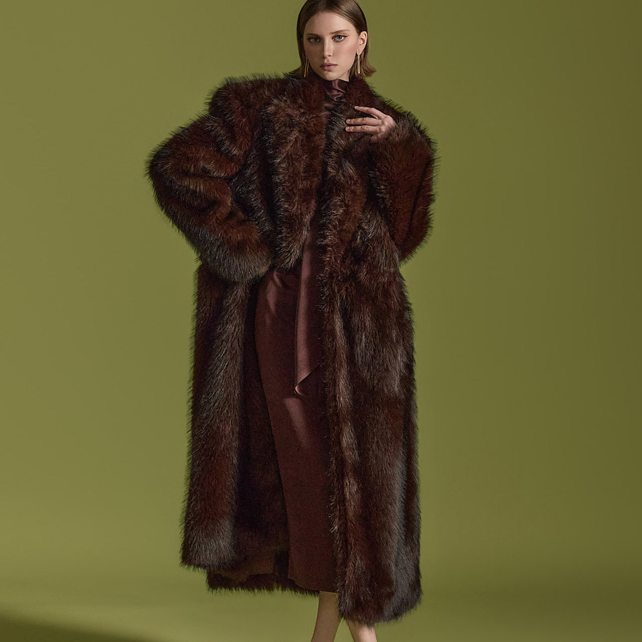 MBD42O2JK017 Fur Coat