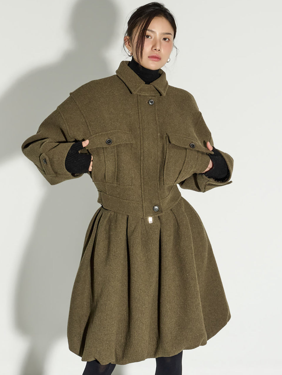 J9356 Wool Blouson Jacket