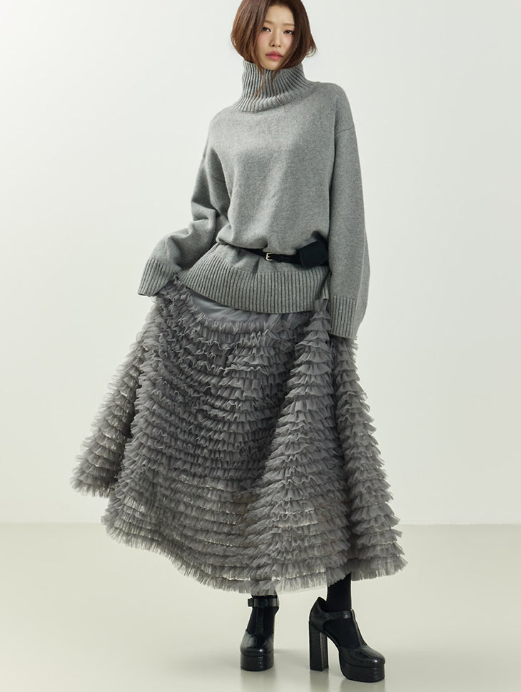 SK3141 Chiffon Skirt