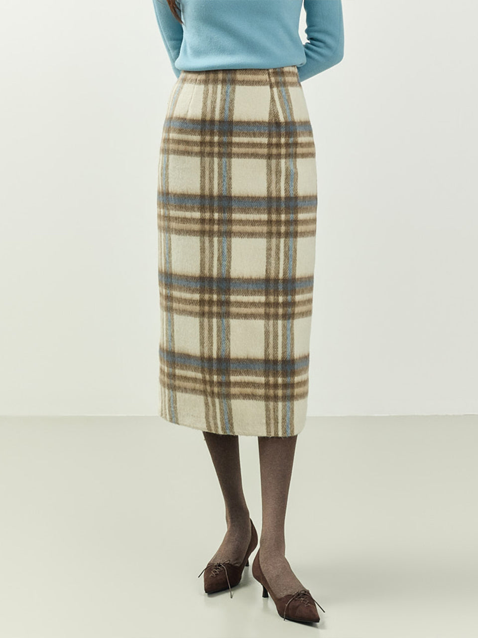 SK3143 Check Skirt